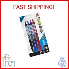 Pilot Precise V10 Retractable Rolling Ball Pens, Bold Point, 1.0 mm, Assorted, P