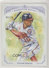 2019 On Demand Momentum Rising Online Exclusive Blue 9/10 Victor Robles #12B o2h