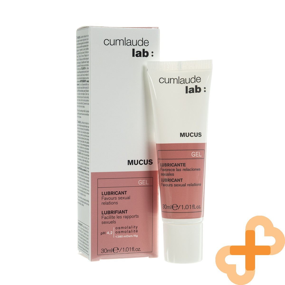 CUMLAUDE MUCUS Intimate Care Lubricant Gel 30 ml Moisturizing Stain Free