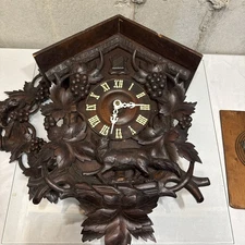 Vintage German Black Forest Cuckoo Clock Circa 1940s Not Working 