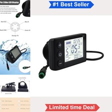 LCD Display for Electric Bicycle 24V 36V 48V 60V Ebike Meter Speedometer