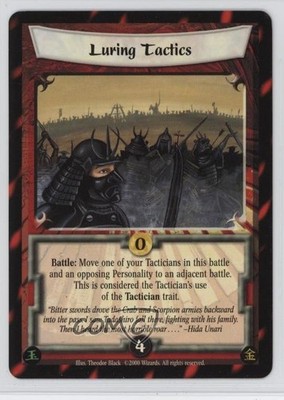 2000 Legend of the Five Rings (L5R) CCG - Spirit Wars Luring Tactics