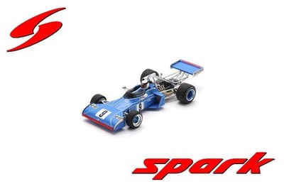 1:43 SPARK Brabham F2 Bt38 #9 Winner Albi France Gp 1972 Jaussaud F2005 Modellba