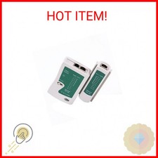 UbiGear New RJ11/RJ12/RJ45 CAT5 CAT5e CAT6 LAN Network/Phone Cable Tester 468 