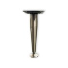 <!--F#f_0-->Taskmaster 150 x 25mm Satin Chrome Steel Adjustable Tapered Furniture Leg<!--F/-->