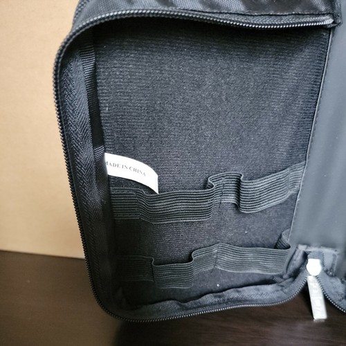 Nintendo Wii Game Storage Pink Black Zippered Travel Carry Carrying Case, Used - Picture 7 of 8