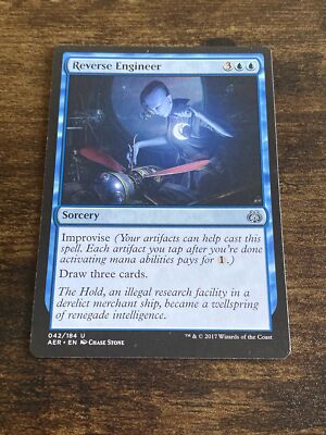 Reverse Engineer Aether Revolt 42/184 MTG Magic The Gathering B11567*
