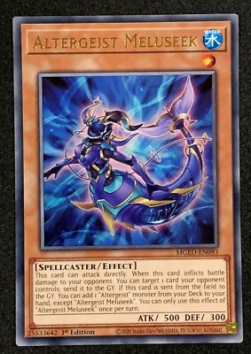 Altergeist Meluseek | MGED-DE093 | Gold Rare | 1. Auflage | YuGiOh TCG