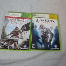 Assassin's Black Flag & Assassin's Creed IV: (Microsoft Xbox 360)
