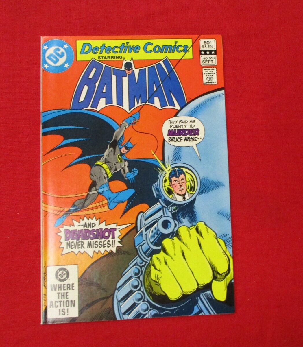 DETECTIVE 518 DC Copper Age BATMAN Deadshot VF+ 8.5 eBay
