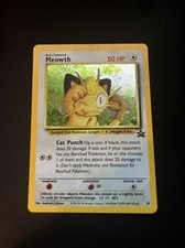 Pokémon TCG Meowth Wizards Black Star Promos 10 Holo Promo on eBay