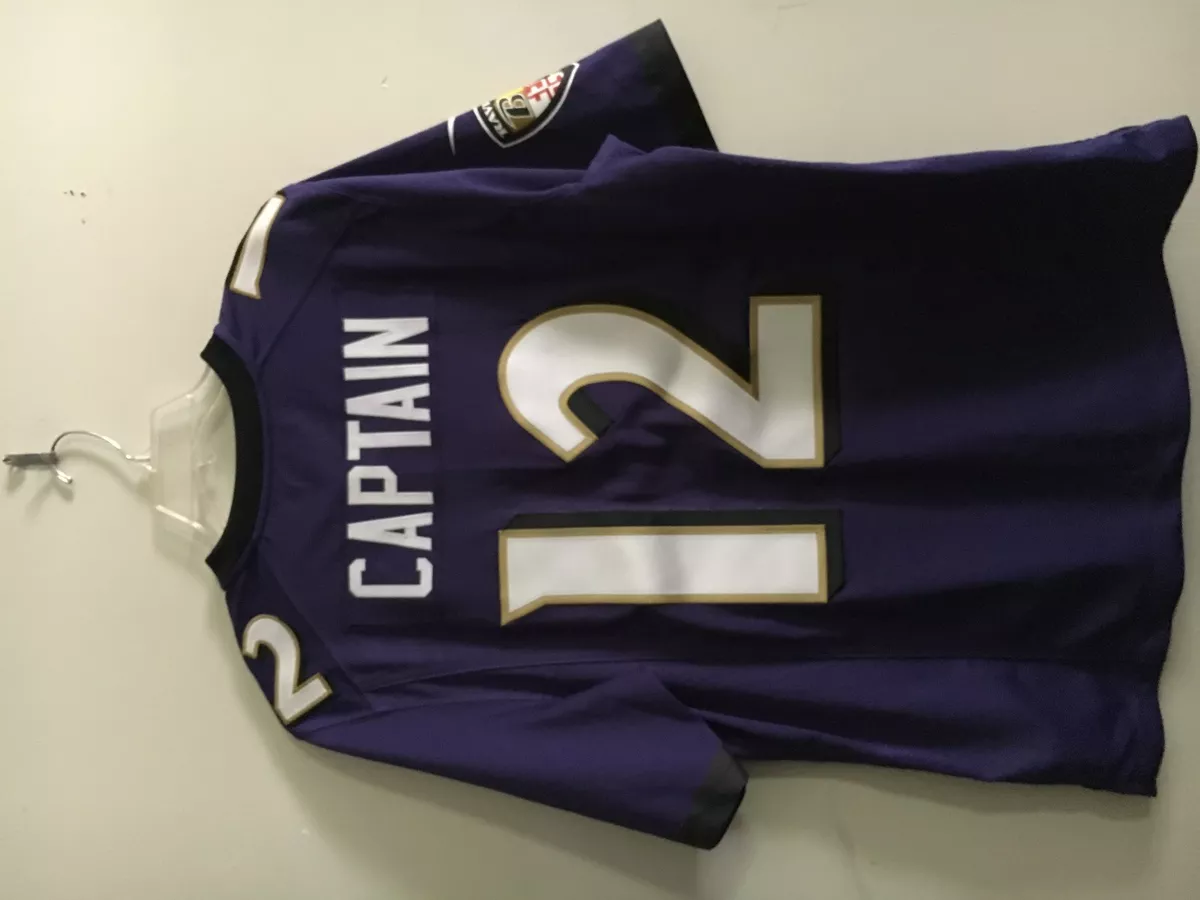 Authentic stitched on sale ravens jersey