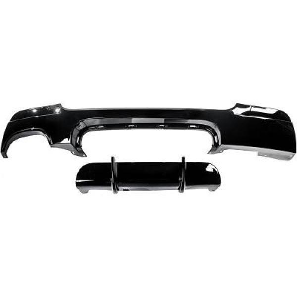 PARAURTI POSTERIORE DIFFUSORE COMPATIBILE CON BMW. E92,