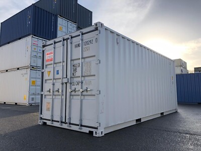 20 fuß Seecontainer RAL 7035 Lagercontainer Materialcontainer Baucontainer