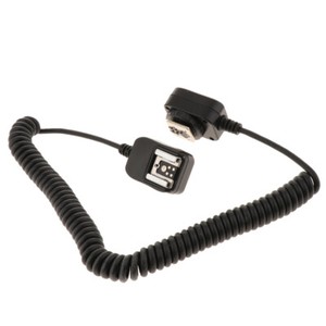 TTL Off-Camera Hot Shoe Flash Sync Cable Cord for Canon Camera ...