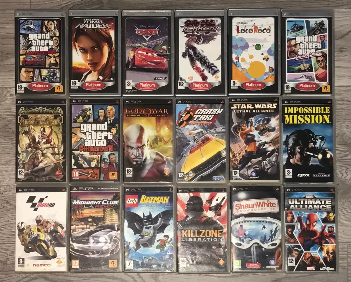 Sony PSP PAL Region Games Complete You Pick & Choose Video Games Updated  9/20/22