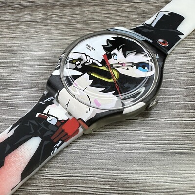 NEW✓LIMITED EDITION✓ Swatch Gent CROWHA By Hiroyuki Matsuura