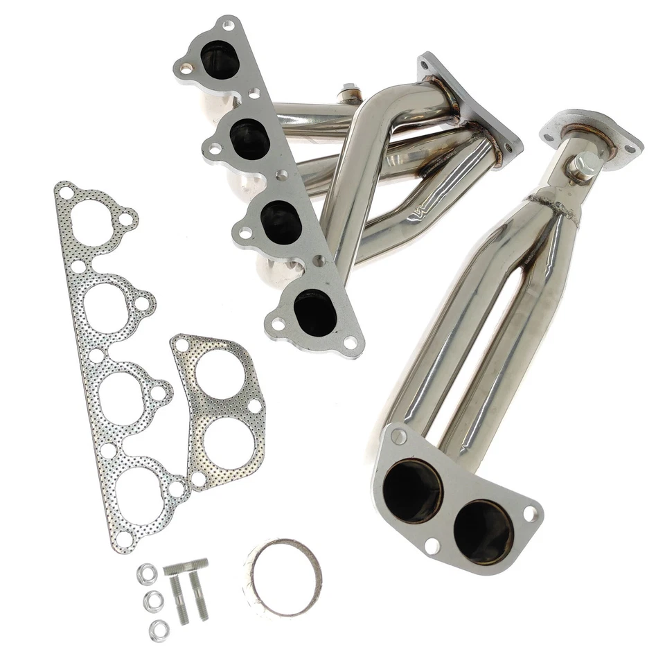 D-Series Stainless 4-2-1 Header For Honda Civic 1988-2000 CR-X 1988-1991 SOHC - Image 3 of 4