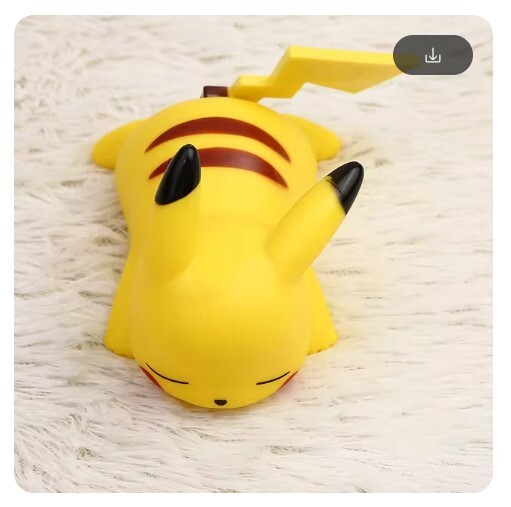 +REGALO NATALE LUCE NOTTURNA INCANDESCENTE POKEMON PIKACHU GIOCATTOLI BAMBINI foto 3