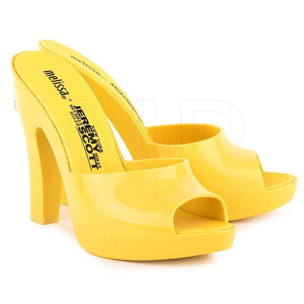 Jeremy Scott x Melissa Inflatable Mules Creamy Yellow 35/3 EU / 5