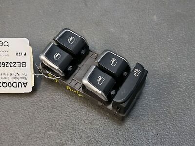 Bouton De Lève-vitre électrique Avant Gauche PARTSLINE Pour Audi A5 Sportback, Q3, Q5 (2008-2017)