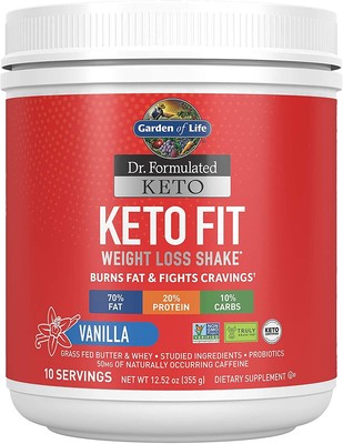 GARDEN OF LIFE, Dr. Formulated KETO FIT Gewichtsmanagement 365g SUPER PREIS
