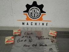 Clark 2412 Thermal Overload Heater Elements New Old Stock (Lot of 3)