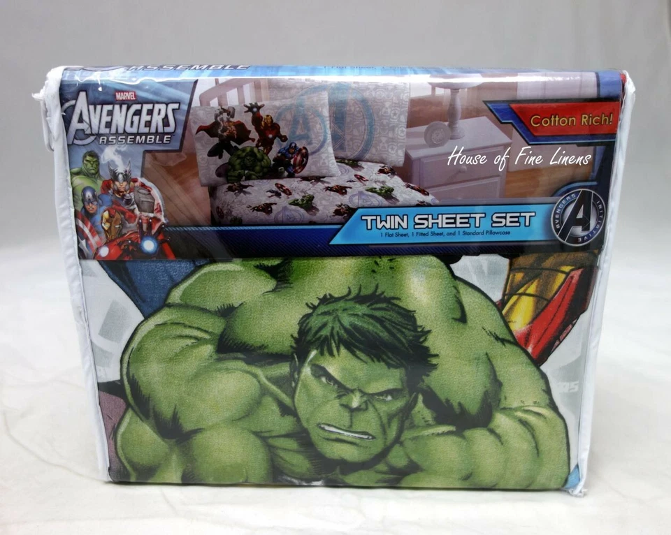 Marvel's Avengers 3 Piece Twin Sheet Set - Image 2 of 2