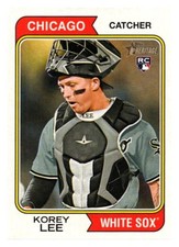 2023 Topps Heritage High Number Short Print SP #719 Korey Lee RC 