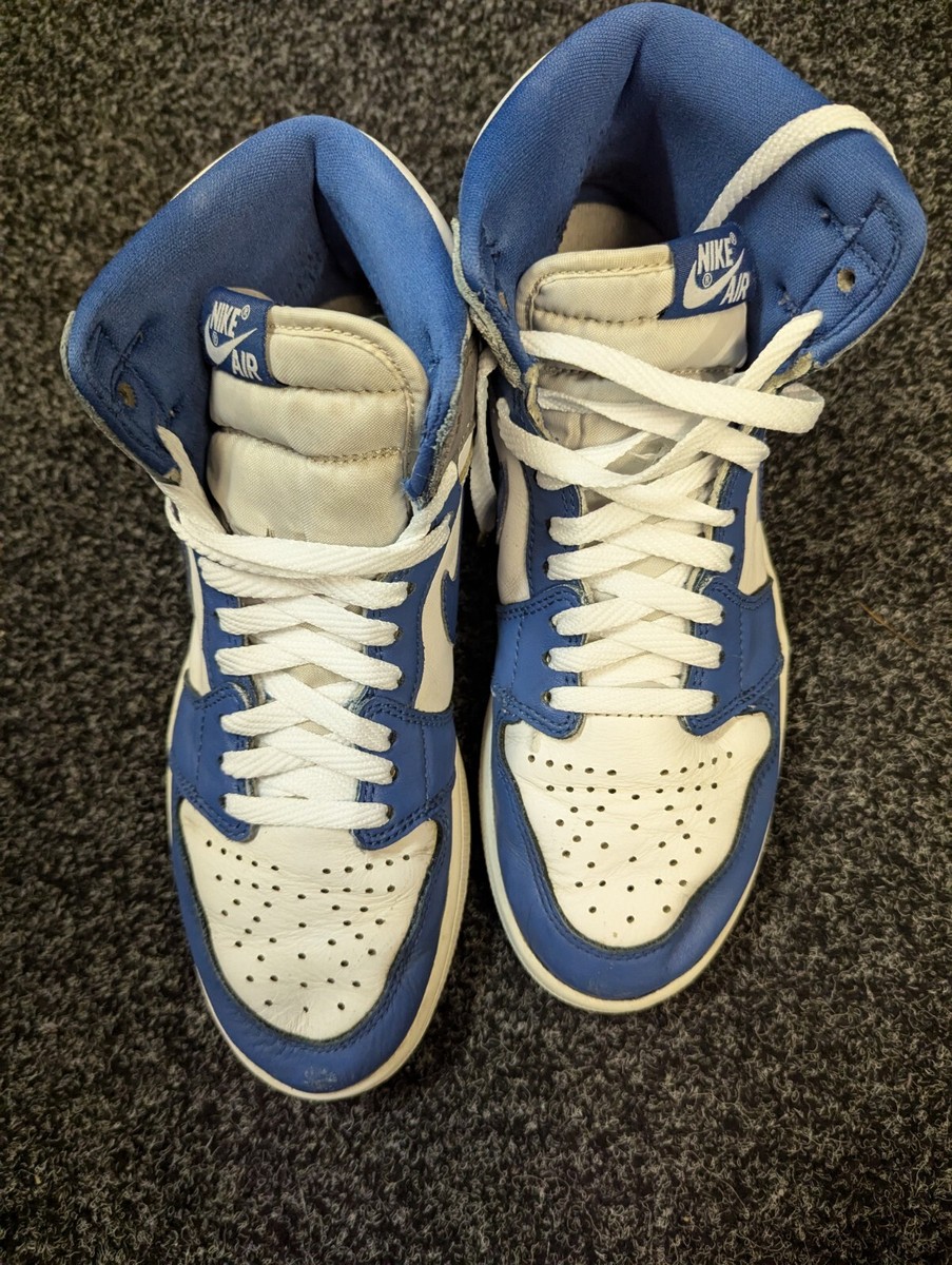blue vintage jordans