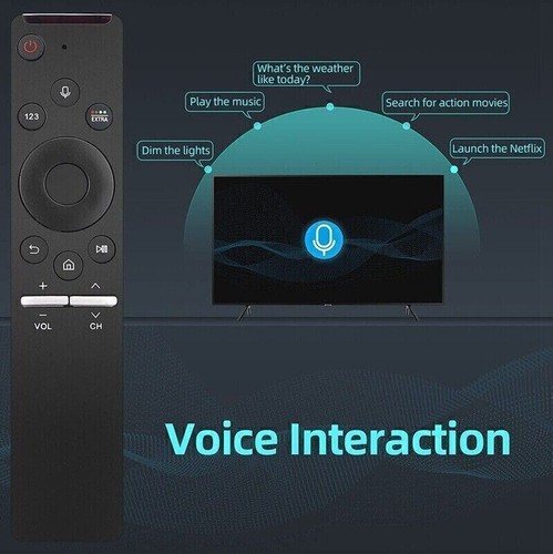 Universal Sprache Fern Bedienung Ersatz für Samsung Smart TV Bluetooth Fern Bedi - Bild 8 von 8
