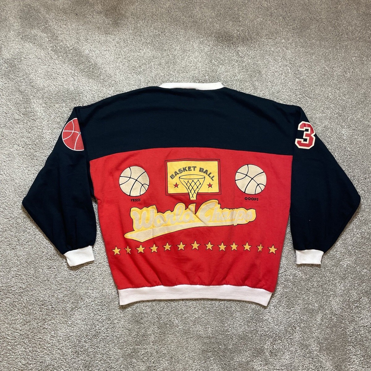 Vintage 80s 90s Kamikaze Sports Club Basketball Graphic