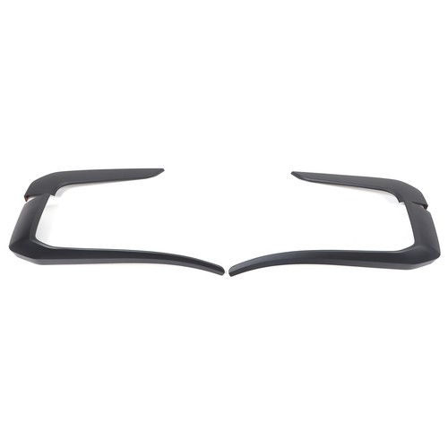 ABS Matte Black Side Front Bumper Cover Trim For Mitsubishi L200 Triton 2019-23 - Picture 16 of 22