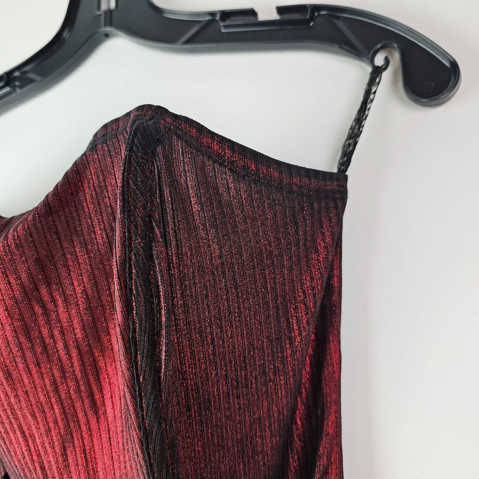 Escante женщин красный черный тянуть на бюстье корсет средний белье сексуальный металлик - Изображение 4 из 4