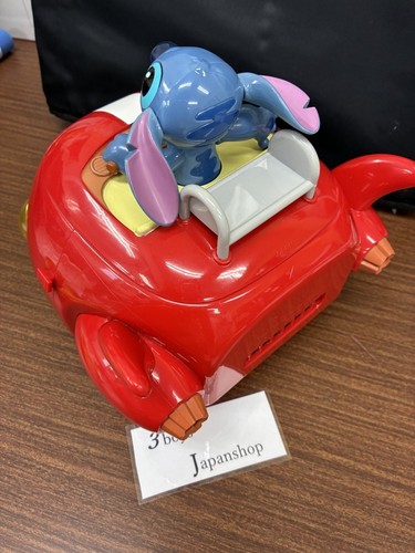 Secchiello contenitore popcorn astronave rosso Stitch Tokyo Disney Resort Giappone Limited - Foto 11 di 11
