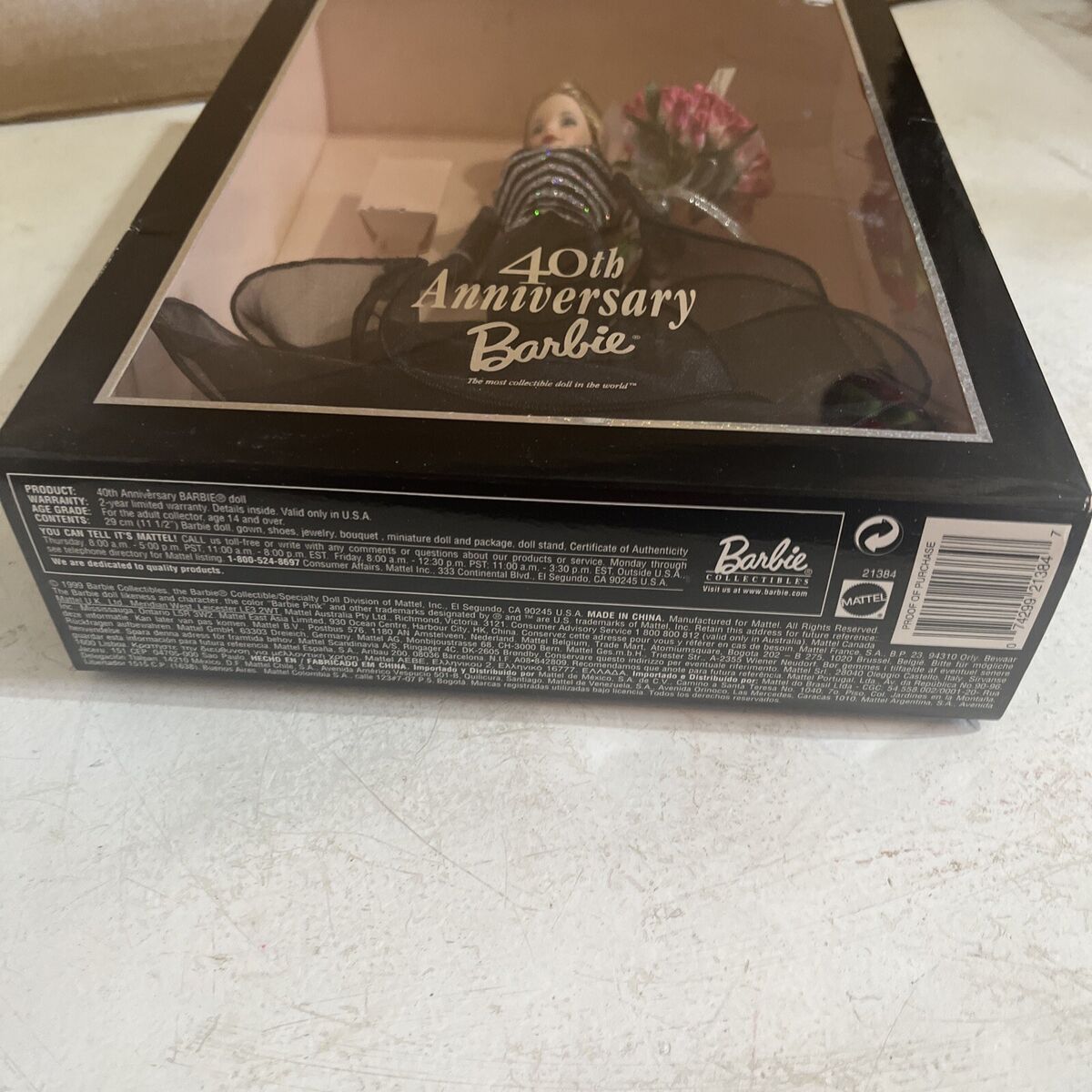 1999 Barbie 40th Anniversary Doll - Collector Edition Mattel