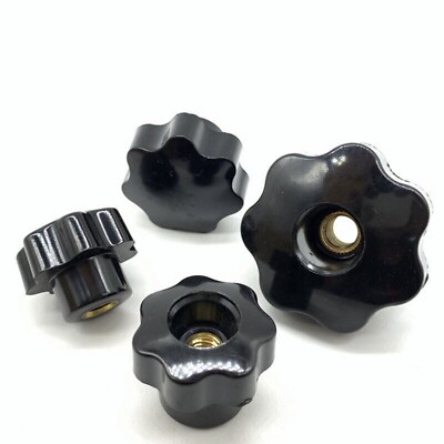 M4 M5 M6 M8 M10 M12 M14 M16 Plum Bakelite Hand Tighten Nuts Thumb Knob Nuts
