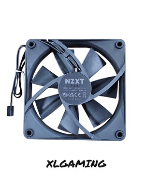 NZXT RF-P12SF-B1 F120P 120mm Satic Pressure Fan, 4Pin PWM OPEN BOX