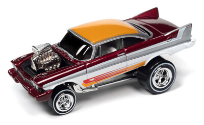 JOHNNY LIGHTNING STREET FREAKS - ZINGERS - CHERRY METALLIC - 1958