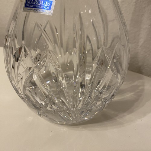 Marquis by Waterford Crystal Brookside Decanter With Stopper EUC Gothic Etching - Picture 3 of 10