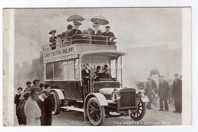 SUFFOLK, SHOTLEY, THE MOTOR BUS, GREAT EASTERN RAILWAY, IPSWICH & SHOTLEY