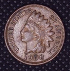 1900 Indian Head Cent Penny 1(c) "Full Liberty" #087