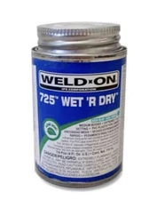 Weld-On 725 Blue 1/4 Pint 12191 - Case of 24 Exp/JUN/2024