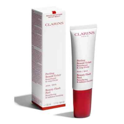 Clarins Beauty Flash Peel 50ml Full Size - Resurfacing & Radiance Boosting