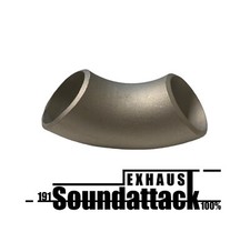 Aluminium Rohrbogen 90° Schweißbogen 6063 Alubogen 76mm 3"