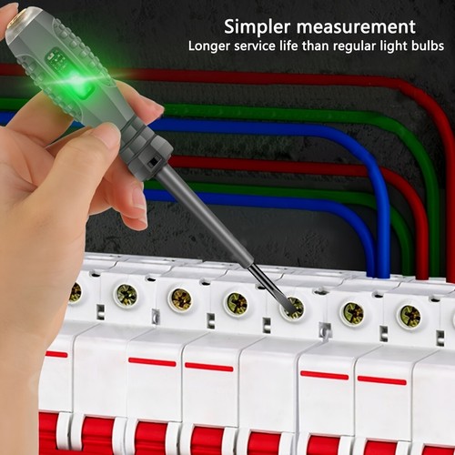 Electric Test Tester Pen Screwdriver Voltage Detector Circuit Tester Pen 12-220V - Picture 19 of 21