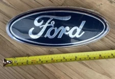 Premium Blue 2005-2014 Ford F150 FRONT GRILLE/ TAILGATE 9 inch Oval Emblem 1PC