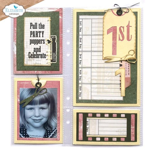 Elizabeth Craft Designs, Cutting Dies / Stanzschablonen, Planner Essentials, Poc - Picture 2 of 5