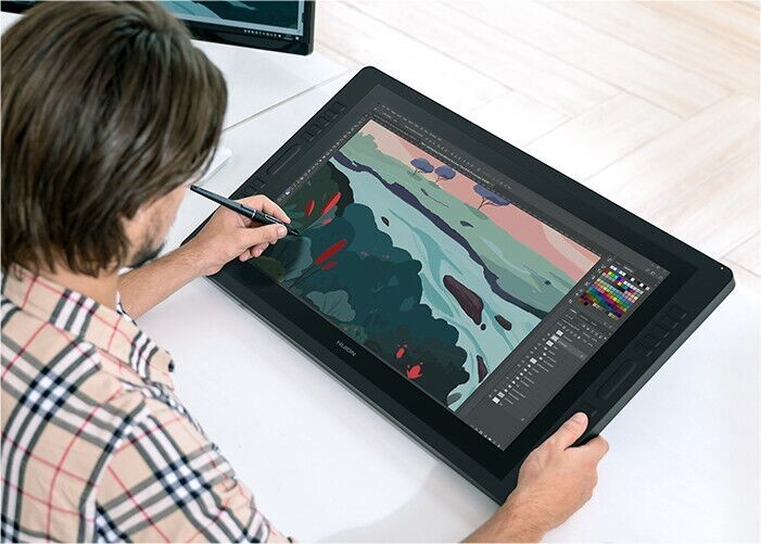 Huion KAMVAS Pro 24 2.5K Drawing Graphics Display Tablet Monitor
