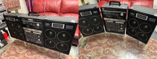 Rare National W Jumbo Radio RX-A5 Vintage Working, Replaceable BT USED - 第 1/10 張圖片